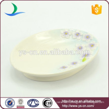 purple Sinensis Flower soap dish